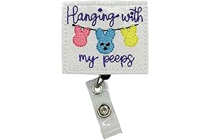 Hanging With My Peeps ID Badge Reel