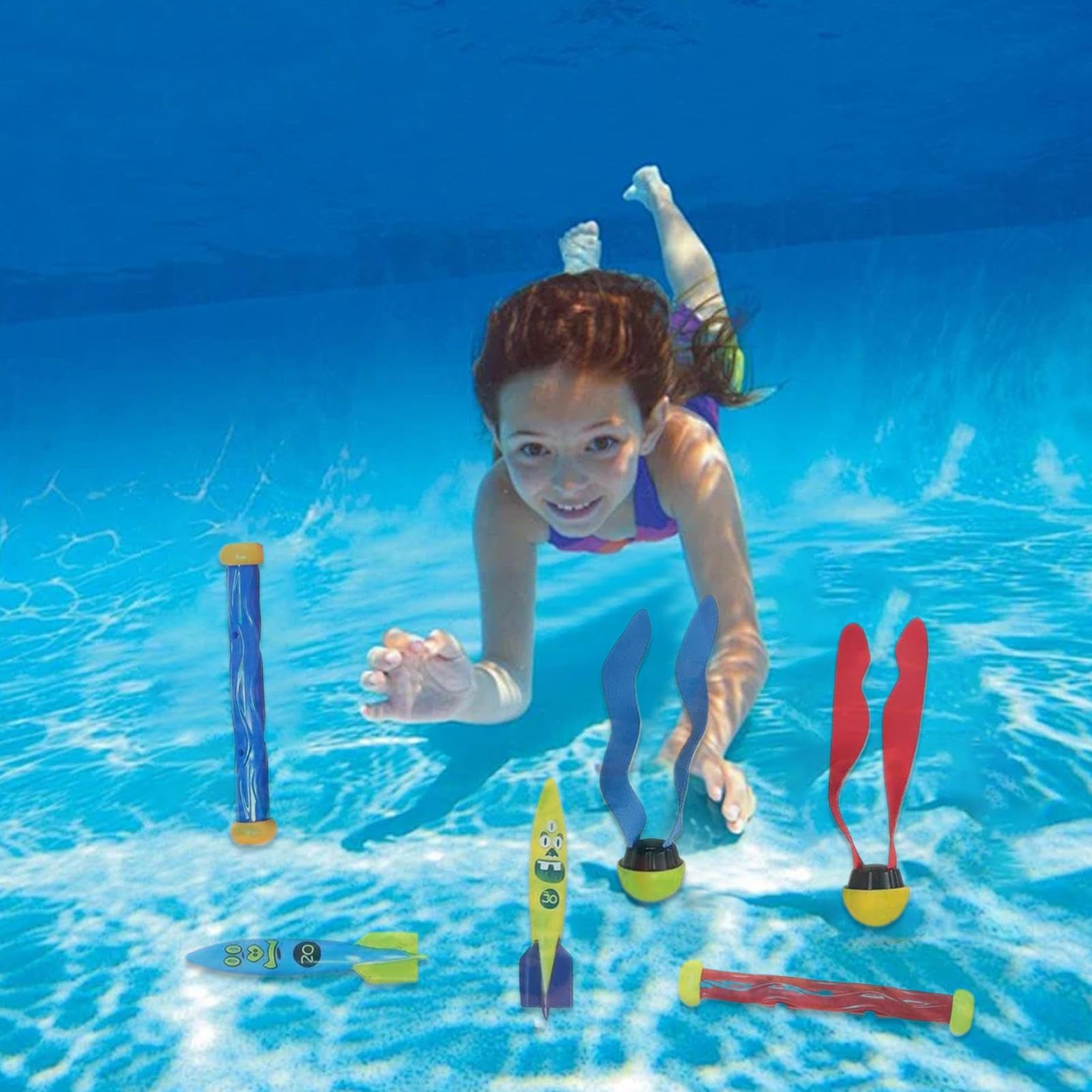 Juguetes Buceo Infantiles Set de juguetes de piscina multifuncional