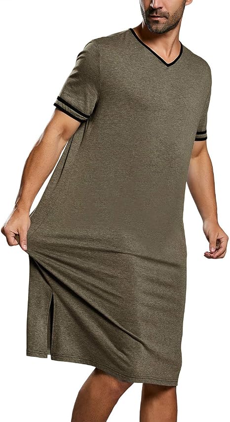 Soft Sleepwear Plain Nightgown Pajamas 