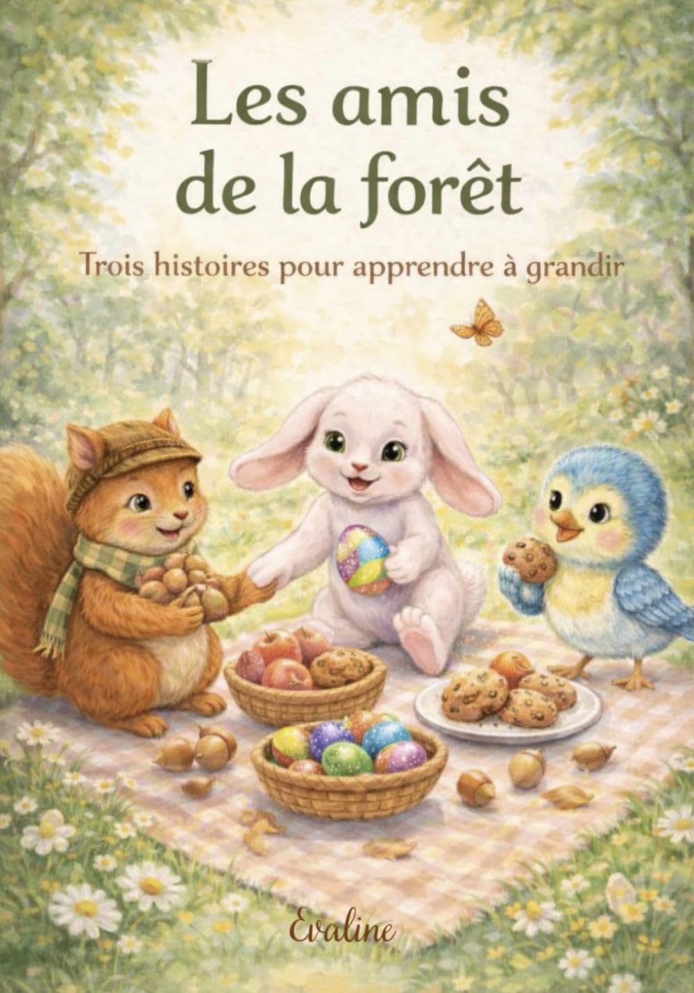 Les amis de la forêt: Trois histoires pour apprendre à grandir