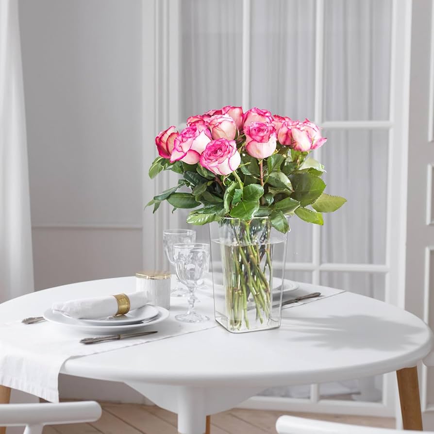 花瓶　花入れ Amazon.co.jp: Suwimut 4個パック プラスチック花瓶 センター