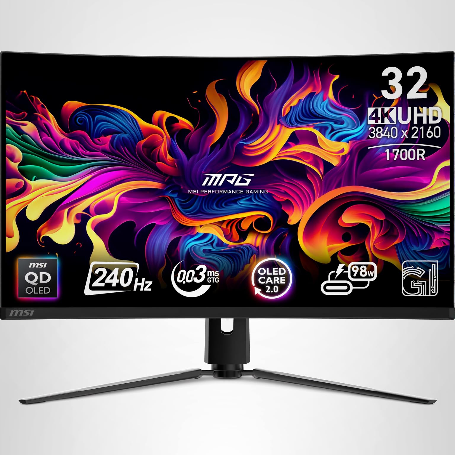 Amazon.com: MSI MPG 321CURX QD-OLED 32-inch 3840 x 2160 (UHD