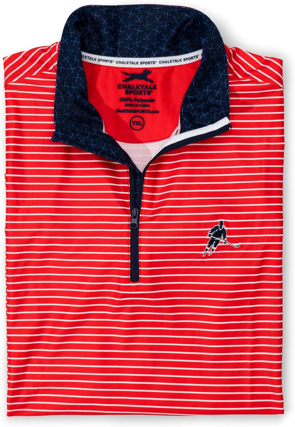 ChalkTalkSPORTS Hockey Quarter Zip Pullovers | Youth & Adult Sizes
