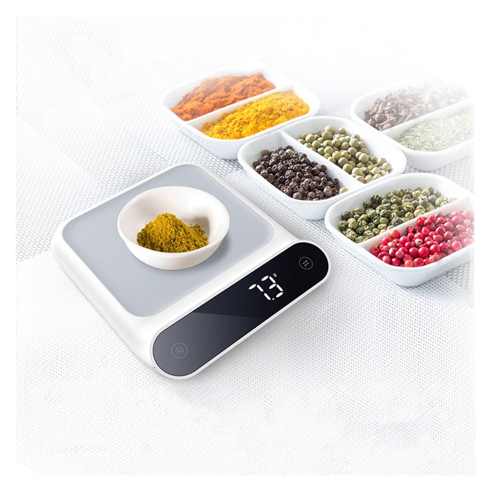 Báscula Electrónica De Cocina Mini Alta Precisión Plataforma Pequeña Dedicada For Hornear Medición Precisa Esfuerzo