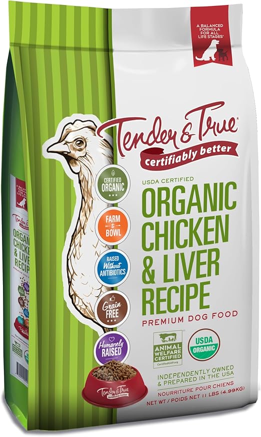 Organic chicken and liver dog foo recipe