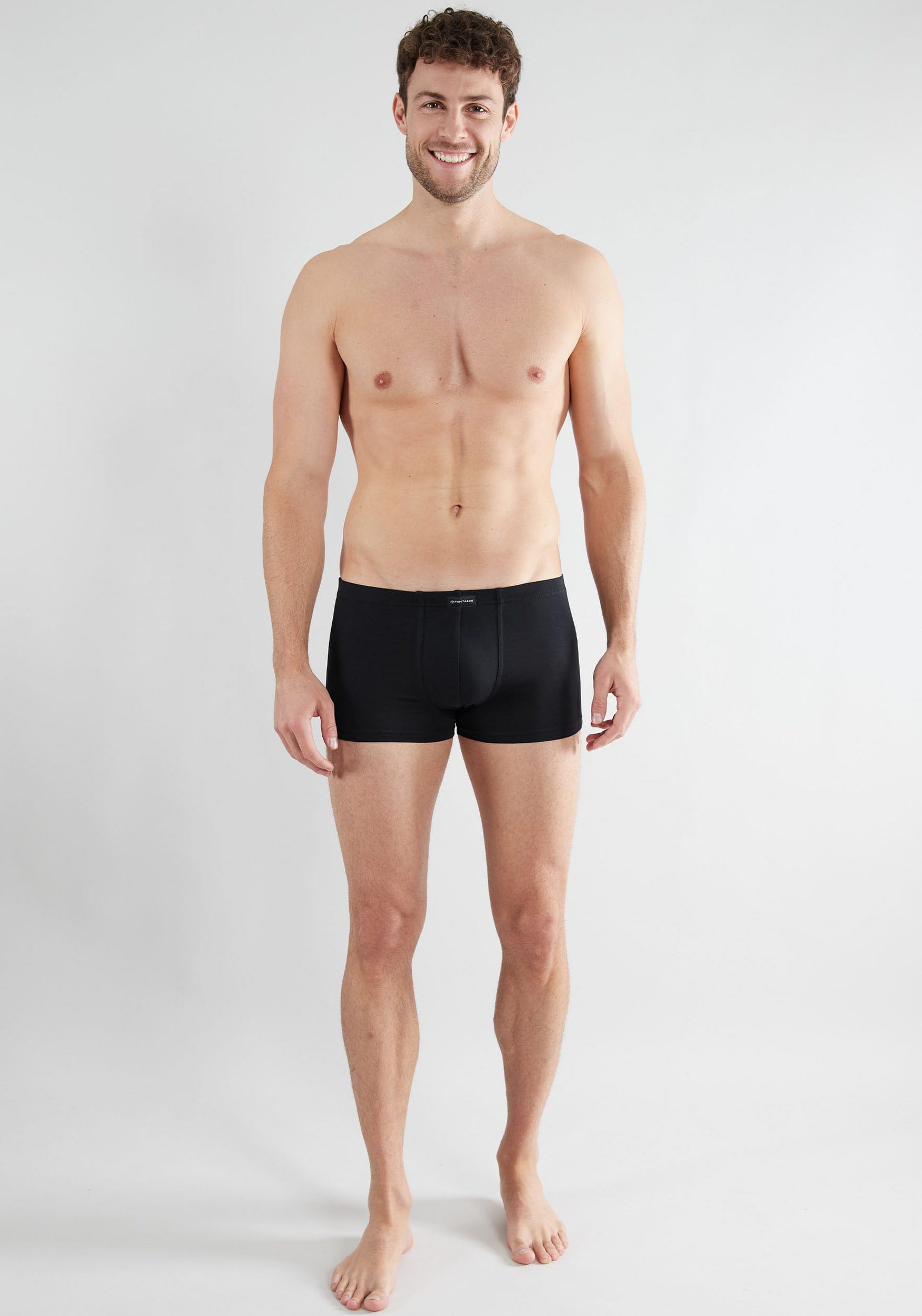 Tom Tailor Herren Hip Pants 3er Pack 8710-6061 Retroshorts (3er Pack)