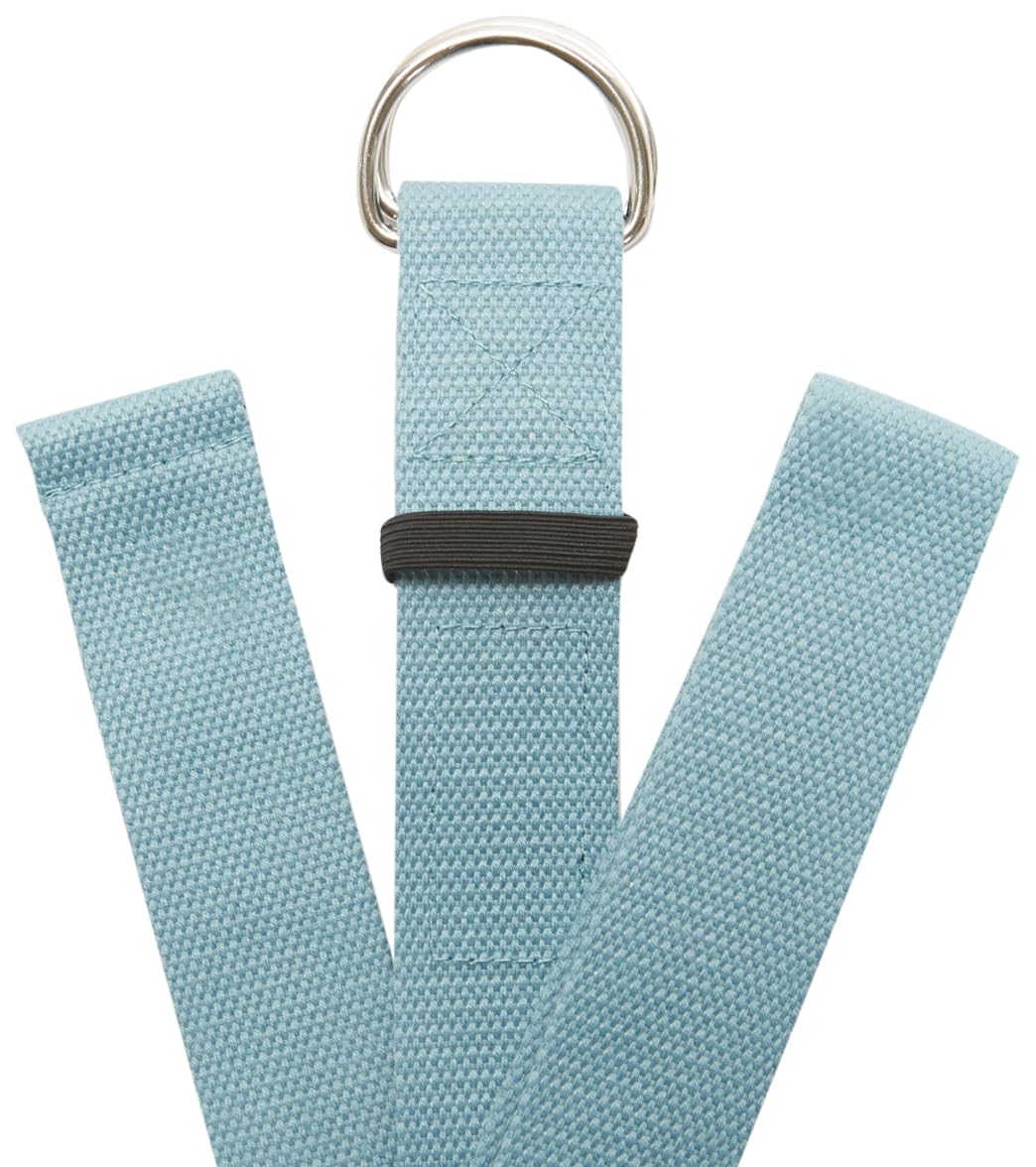 Everyday Yoga Super starker Gurt mit Metall-D-Ring-Schnalle – verbessert Flexibilität, Dehnung und Physiotherapie-Fitness.
