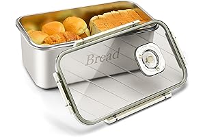 Stainless Steel Bread Box for Freshness and Longevity