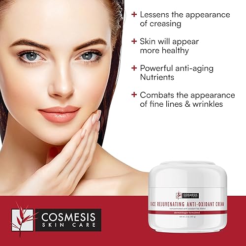 Miniatura 3 de Cosmesis Face Rejuvenating Anti-Oxidant Cream - 2 oz  Renueva y refresca la piel juvenil