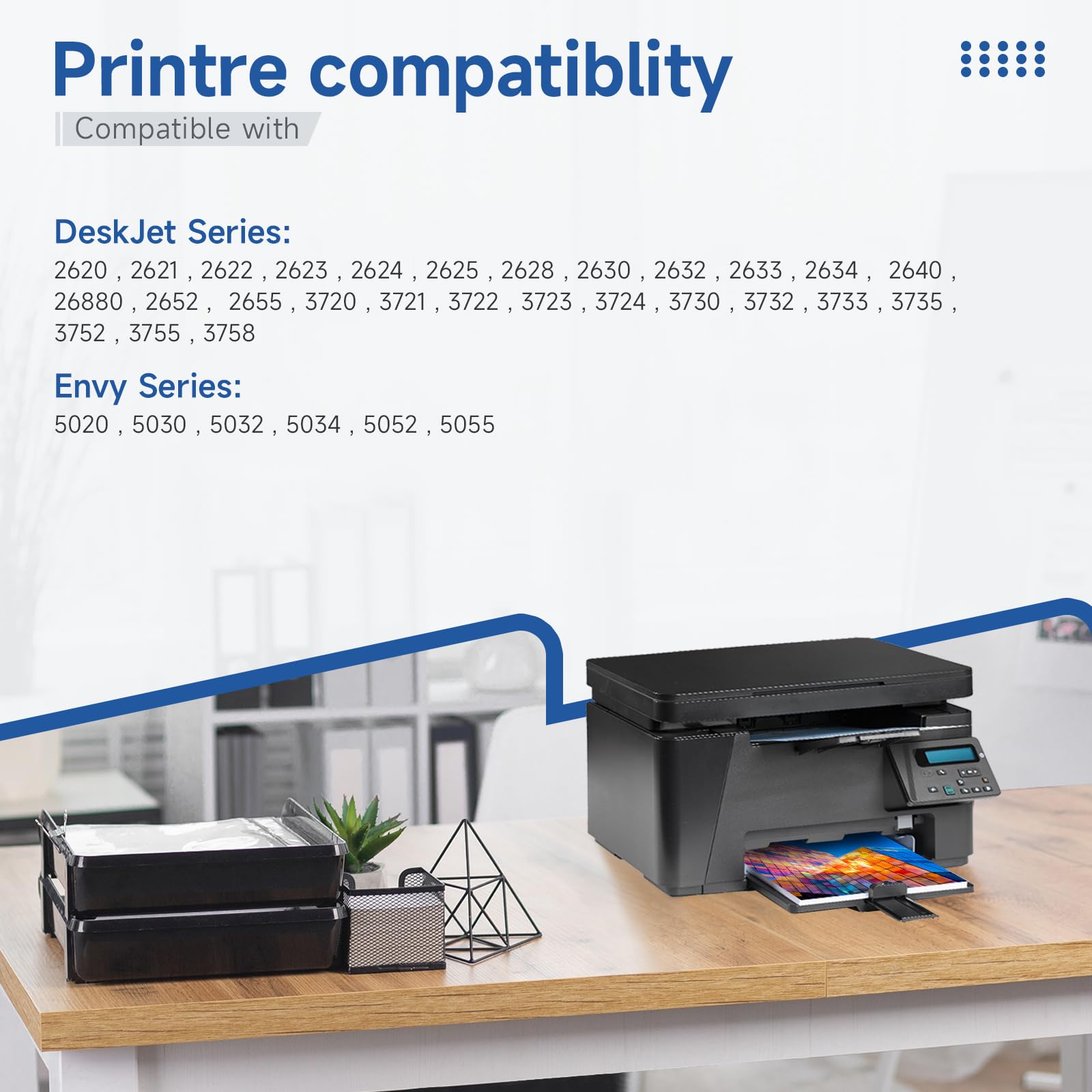 APEXCOLOR 304 wkłady do drukarki, 304 XL, czarne, kompatybilne z HP 304 kartridże do drukarki, czarne, do Deskjet 3750 2630 2620 2622 3720 3730 3760 3762 Envy 5000 5010 5020 5030 5032 (2 czarne) (