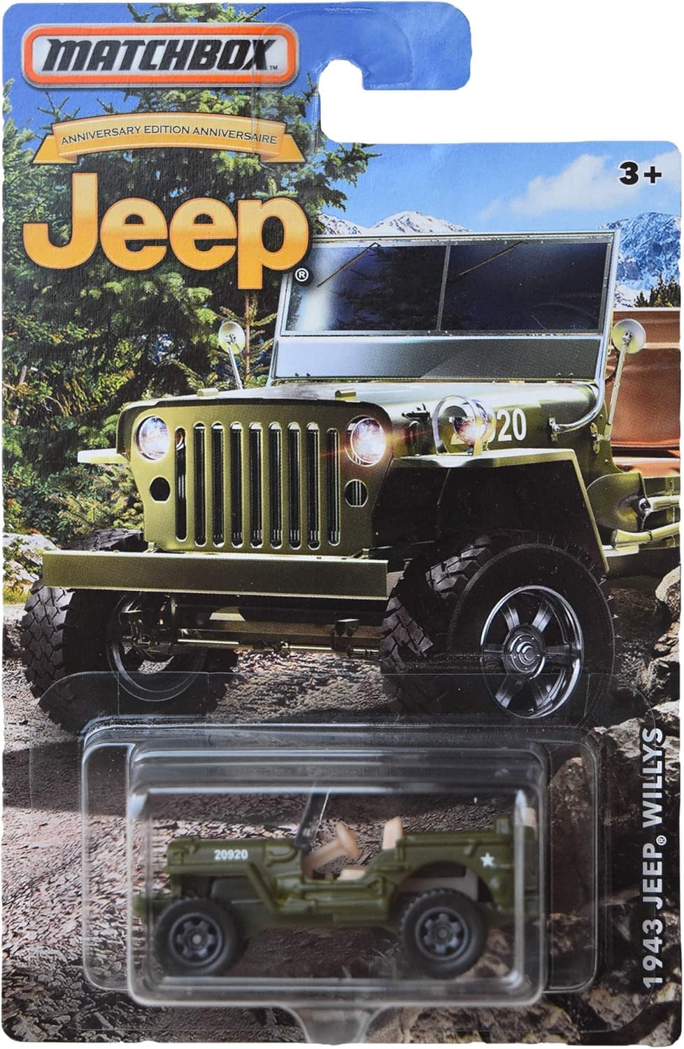Amazon.com: Matchbox 1943 Jeeps Willys : Toys & Games