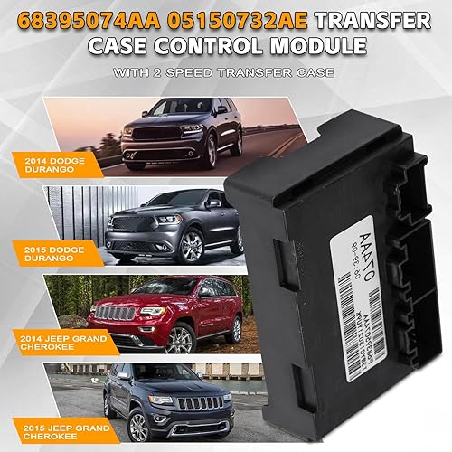 Miniatura 4 de PANGOLIN 68395074AA 05150732AE Módulo de control de caja de transferencia compatible con Jeep Grand Cherokee 2014 2015, compatible con piezas de