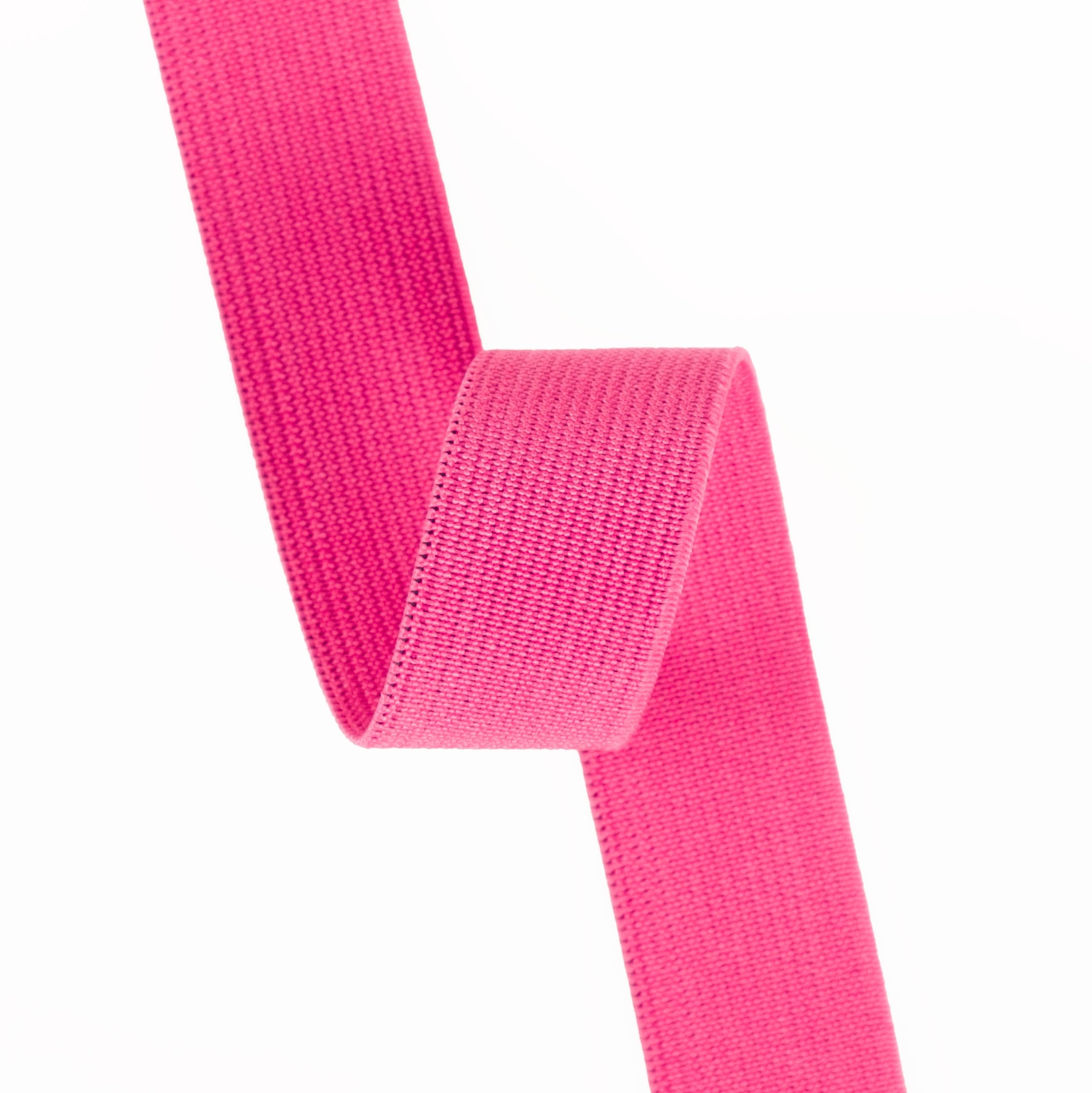 Coloured Elastic for Sewing 20mm Sewing Elastic, Woven Type, 5 Metres (Pink) - Image 3