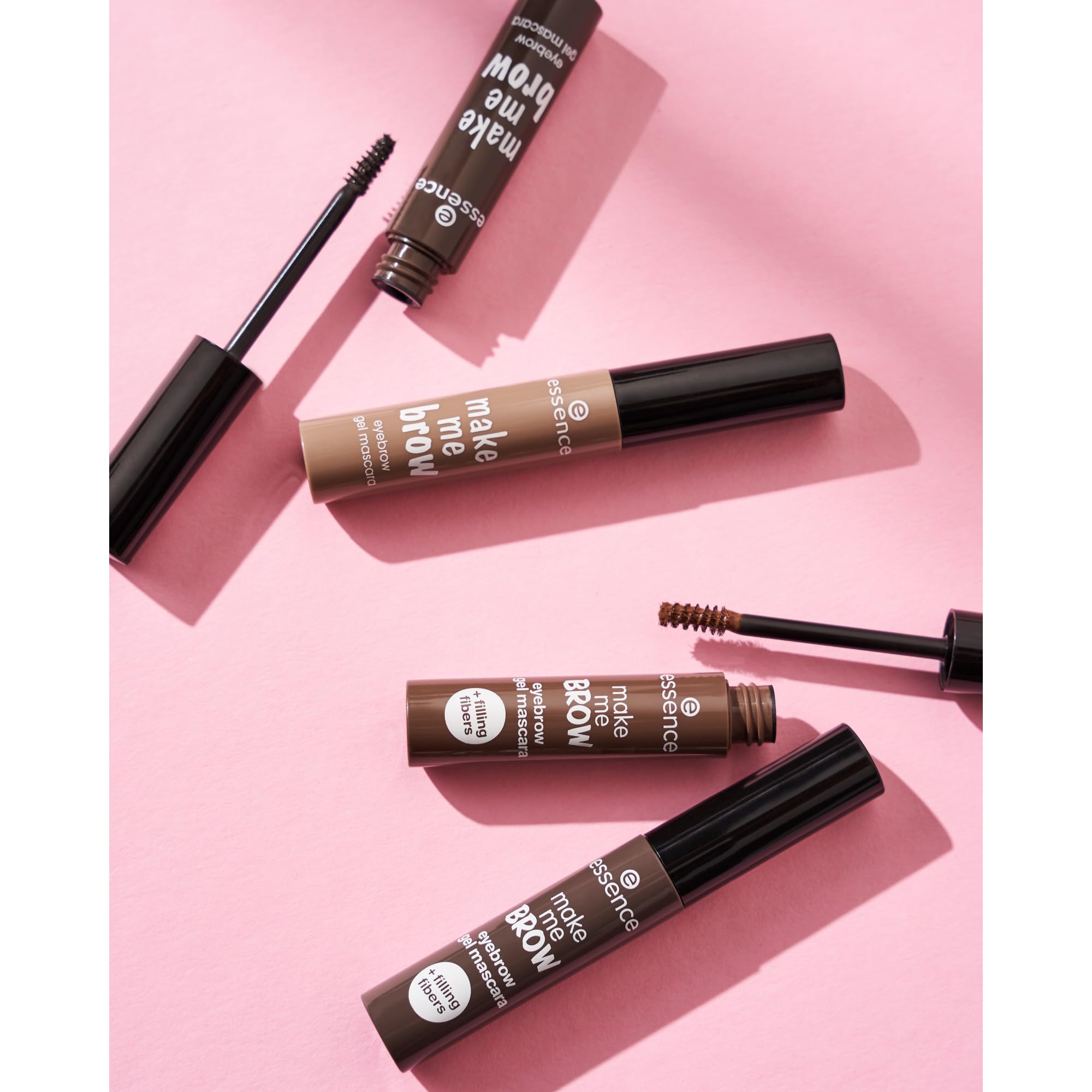 essence Make me brow mascara in gel per sopracciglia, definizione, gel (3.8ml)