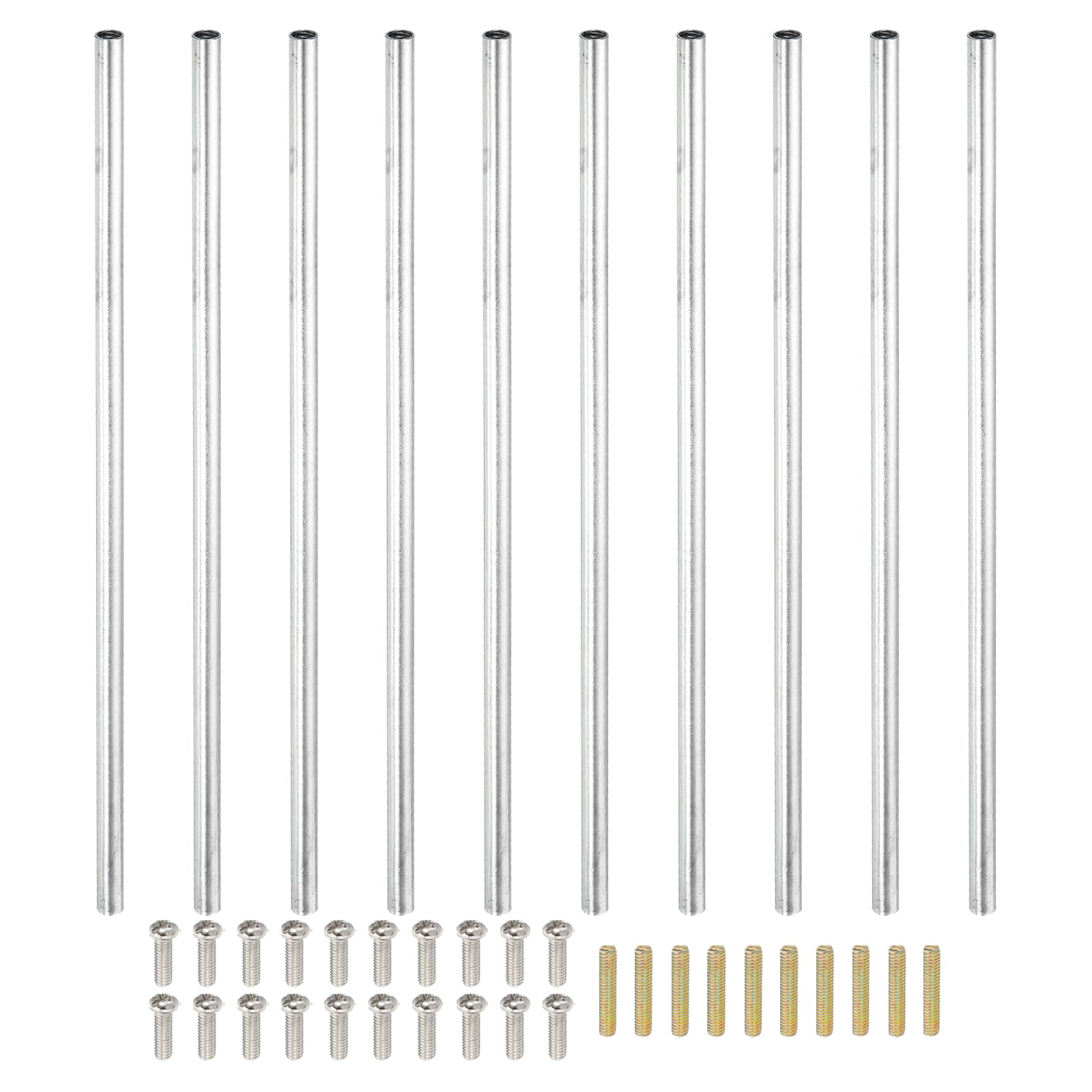 PATIKIL 160mm (6.3") Round Coupling Nuts Kit