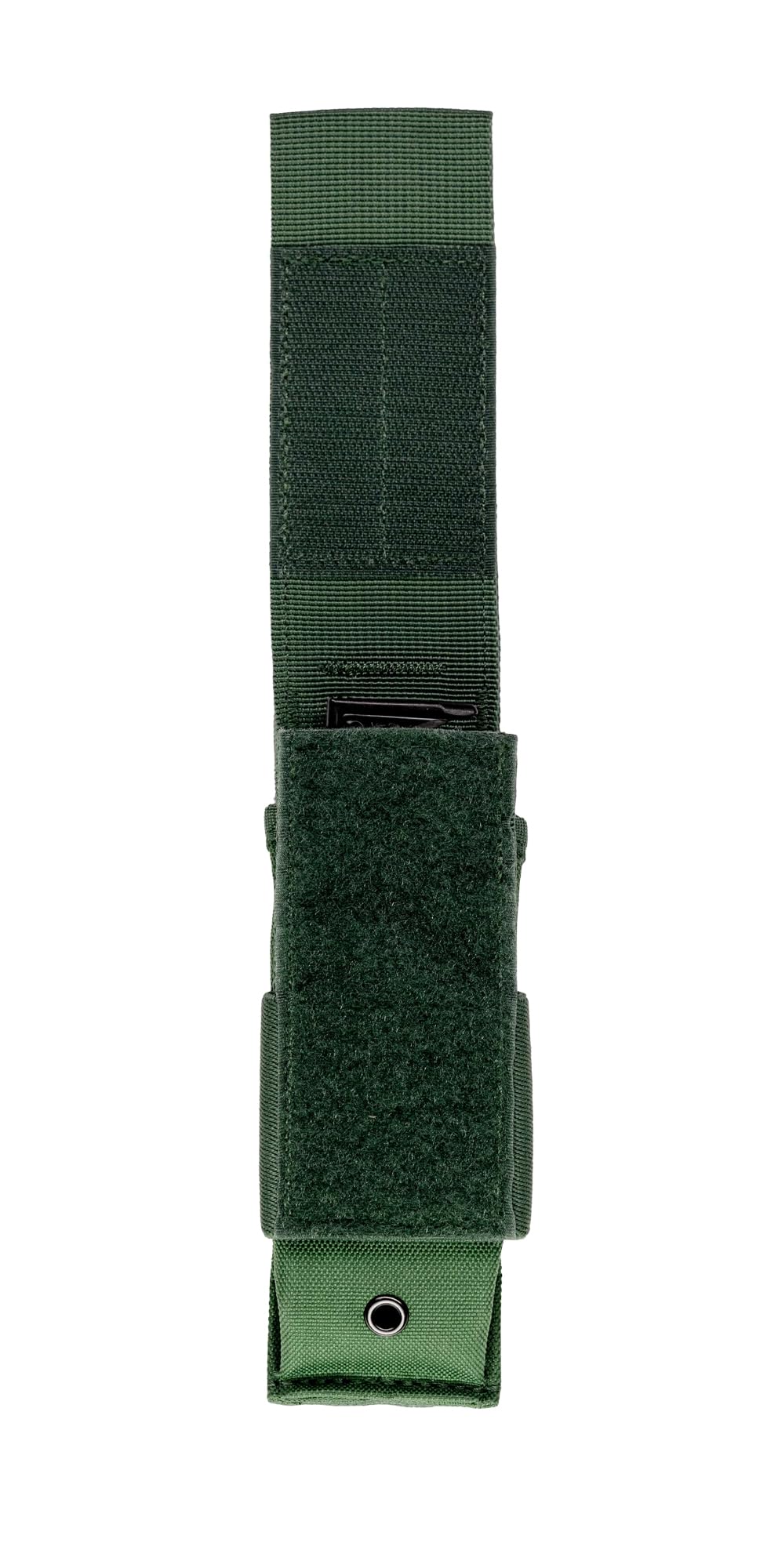 Leatherman Molle Sheath - Black Nylon Holster for Super Tool 300, Skeletool & More, Green, Large - Image 4