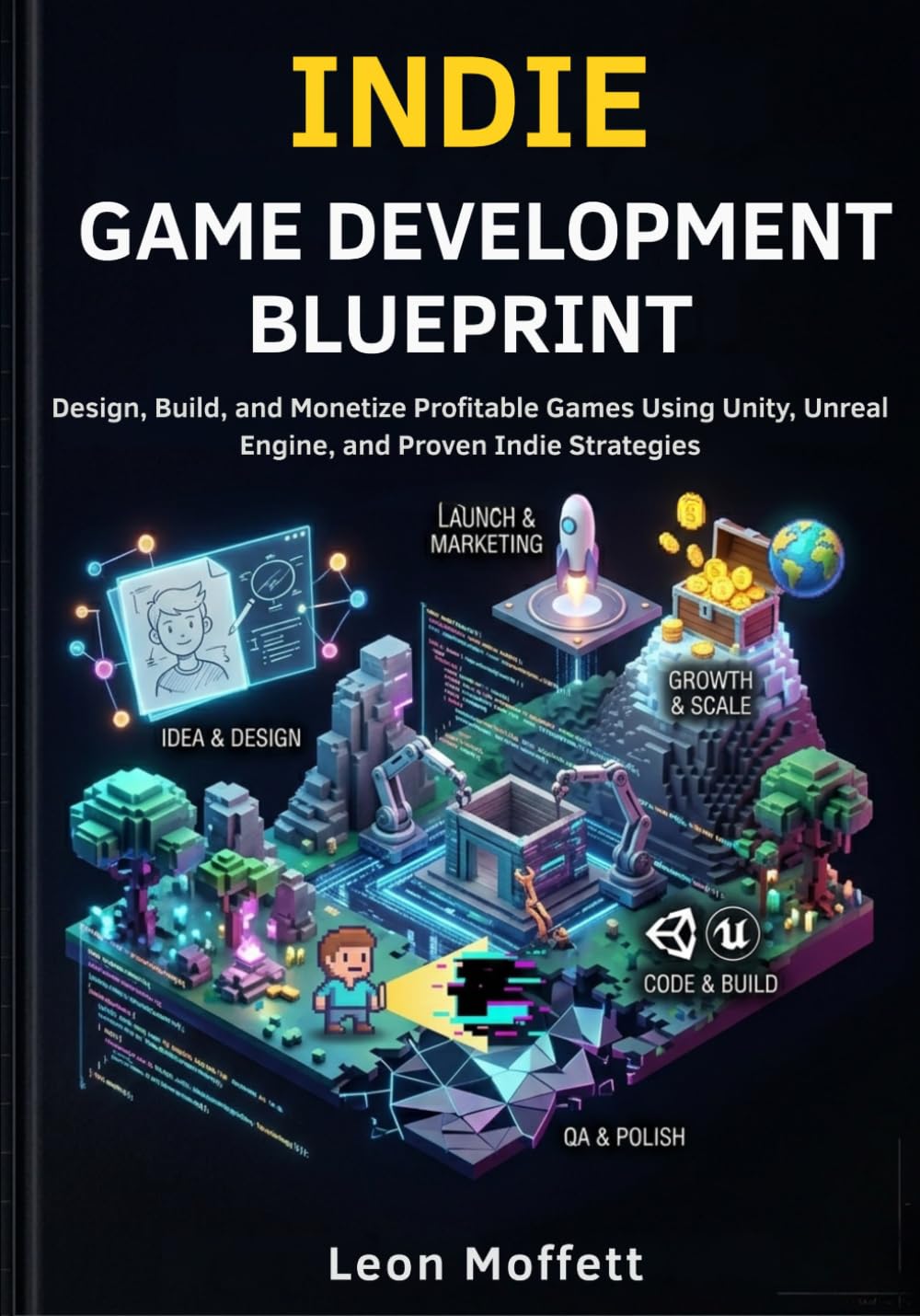 Indie Game Development Blueprint: Design, Build, and Monetize Profitable Games Using Unity, Unreal Engine, and Proven Indie Strategies