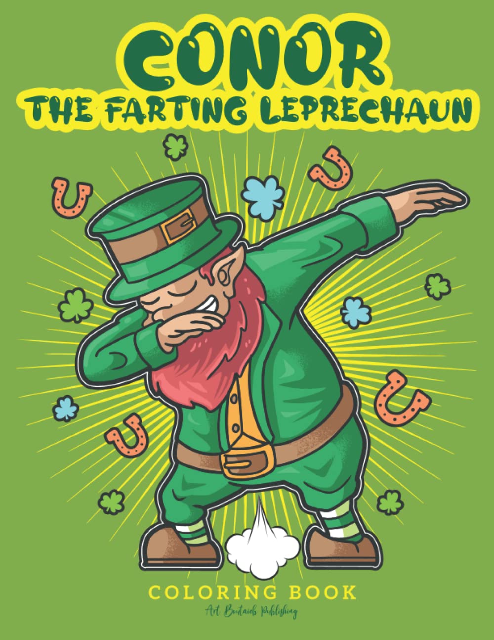 Buy Conor The Farting Leprechaun: A Funny Farting Coloring book For ...
