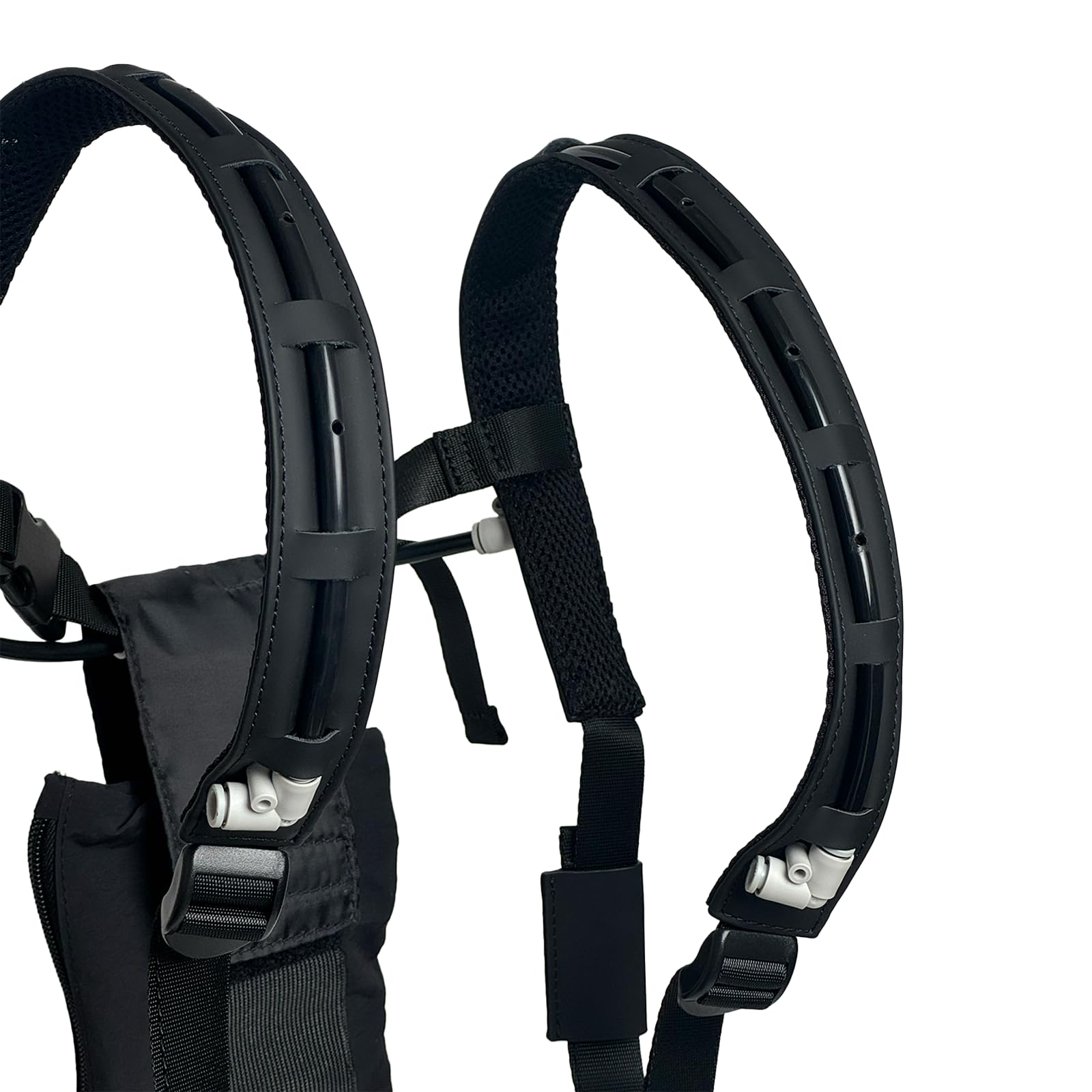PMI Smoke Vest per SmokeNINJA Pro - Imbracatura portatile per nebbia con tubi, resistente agli spruzzi, resistente al calore, per cosplay, FX, Halloween, compatibile con SmokeGENIE
