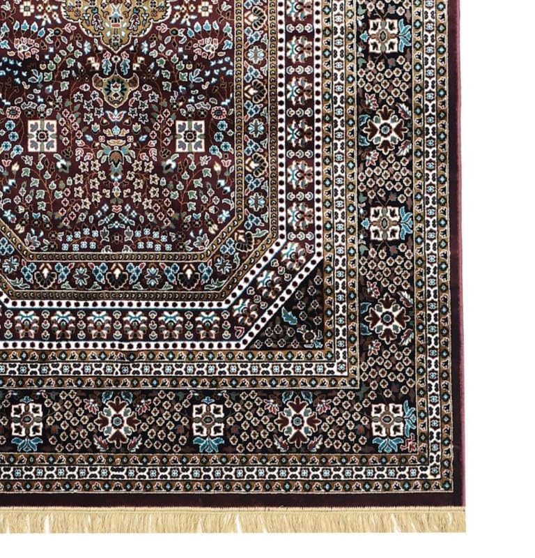 Image of Luxury Silk Carpet 9 x 12 FEET for Living Room or Bedroom, Made with Premium Silk, Perfect for Elegant Interiors Comfort and Timeless Design