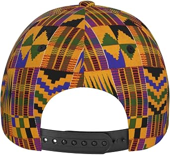 Retro African Baseball Hat African Tribal Adjustable Snapback Hat Hat for Women Men