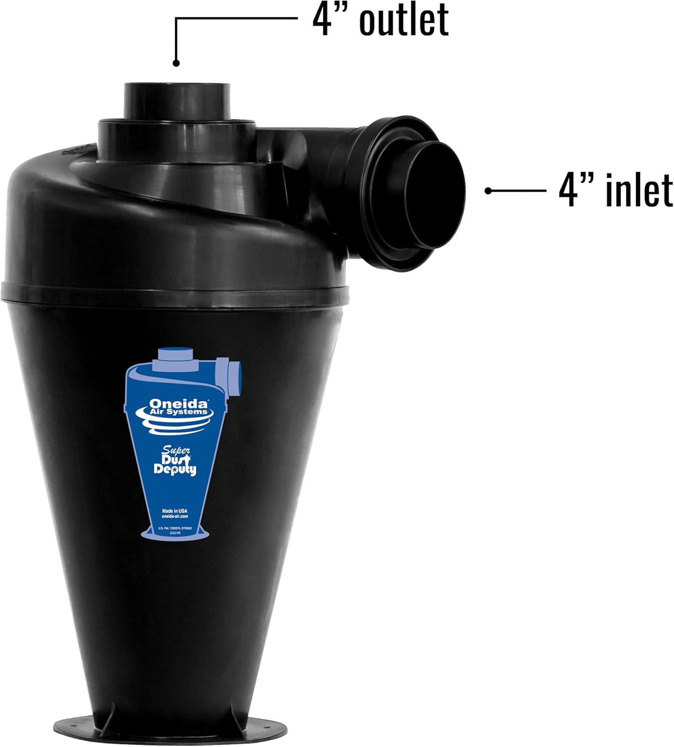 Suреr Sаlе 🛒 Oneida Air Systems Super Dust Deputy (4/5 Cyclone) Fеаturеd Prоduсt Oneida Air Systems Super Dust Deputy (4/5 Cyclone)