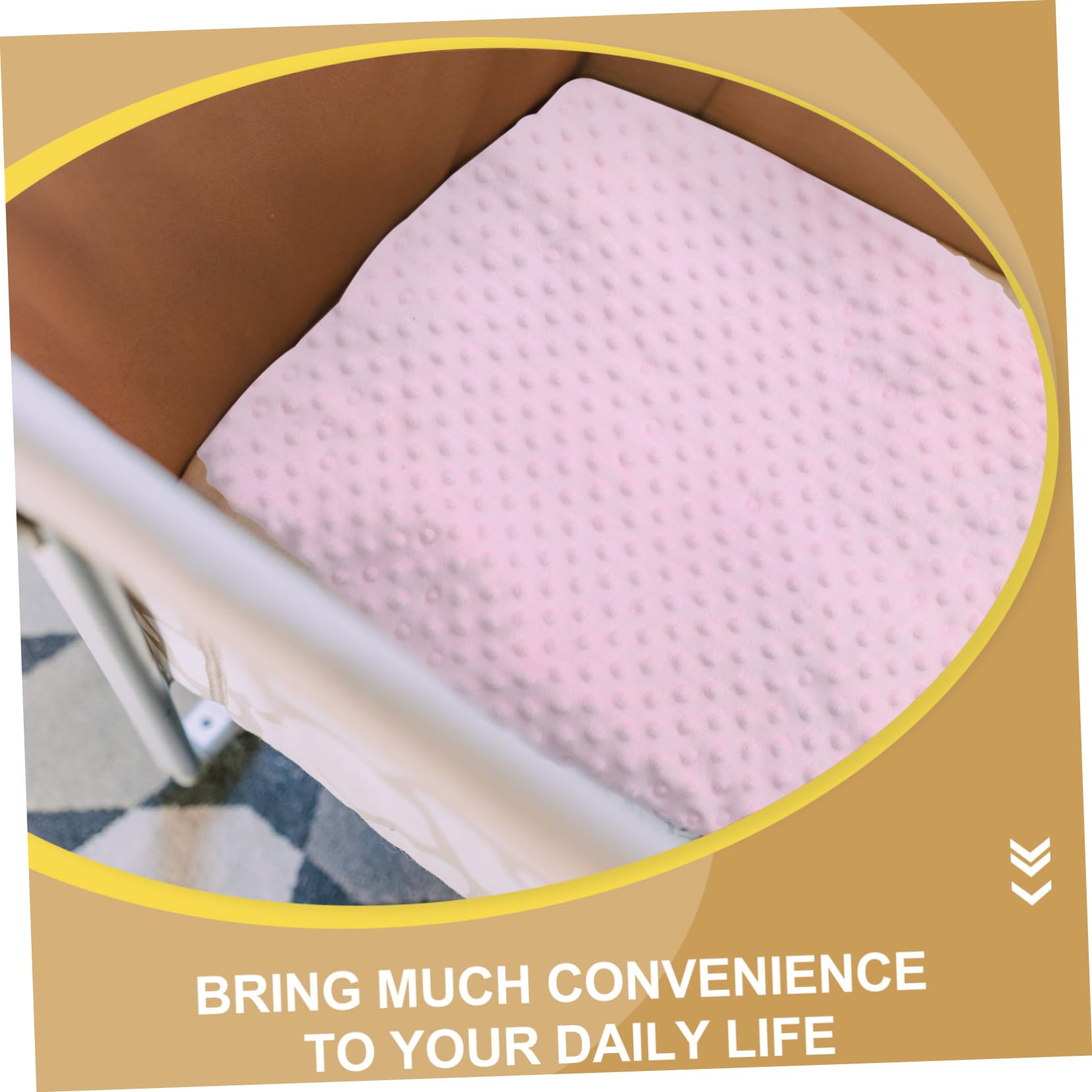 SUPVOX Practical Design Baby Changing Pad Cover Decorative Changing Pad Sheet Safe Comfortable for Baby Girl/boy