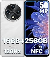 Vista 10 de UMIDIGI G100 Teléfono celular desbloqueado Android 14, pantalla HD+ de 6.9" a 120Hz, Octa-core 16GB + 256GB Expand 1TB, GPS, teléfono inteligente