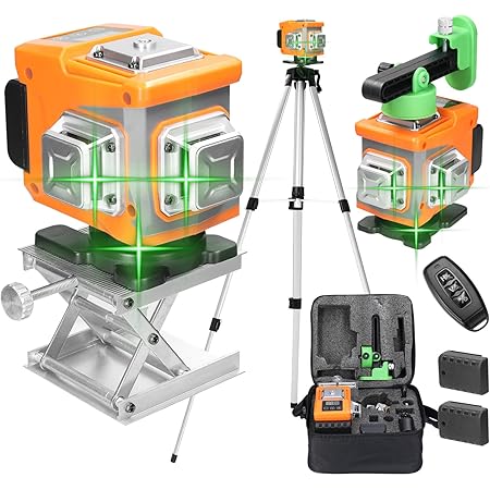 Huepar Livella Laser Autolivellante 3D Raggio Verde Livellamento E - Foto 5