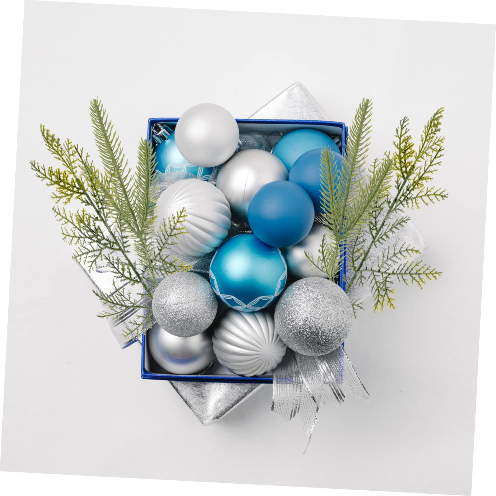 Zerodeko 50stücke Künstliche Tannenzweige Mit Pine Needles Für Weihnachtsdekoration Zweige Für Garlands Und Christbäume Für Festliche Anlässe