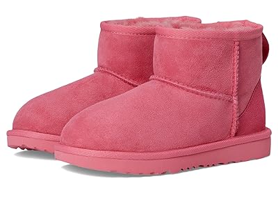 UGG Kids Classic Mini II (Little Kid/Big Kid) Kids Shoes Pink Bloom : 13 Little Kid M, Sheepskin