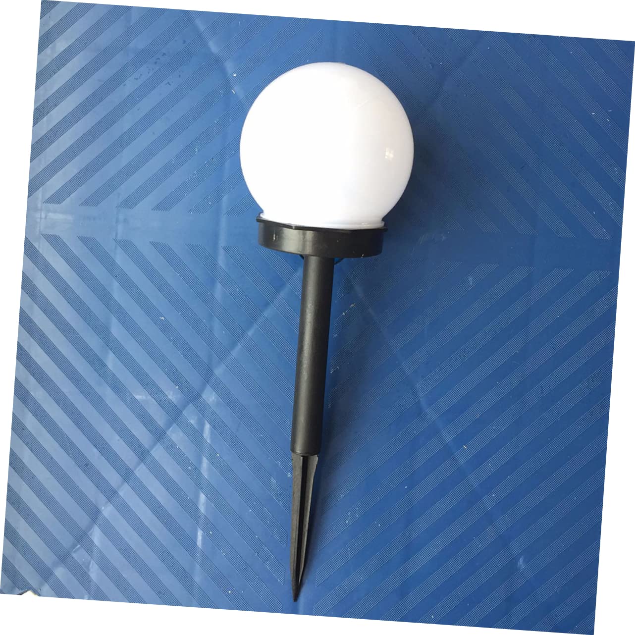 Holibanna 4Pezzi Solare da Giardino Forma Sfera Bianca Illuminazione Esterna per Giardino e Patios LED Ricaricabili con Solare Impermeabili e Automatiche per Uso