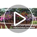 Amazon.com : Y&M 4pcs 24 Inch Window Deck with Coco Liner, 24