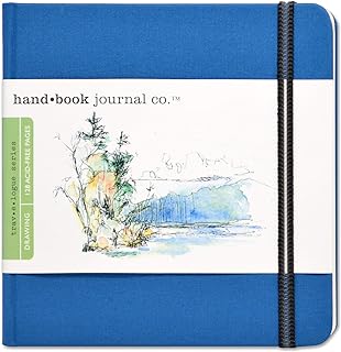 Handbook Journal Co. Travelogue Artist Canvas Cover Travel Notebook for ...