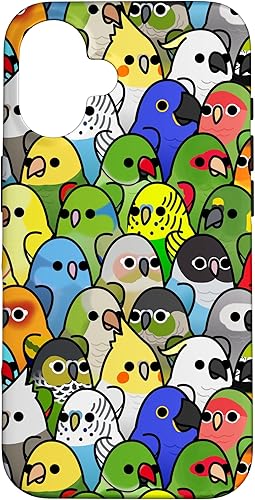 Vista 31 de Funda para iPhone 11 Too Many Birds! Bird Squad