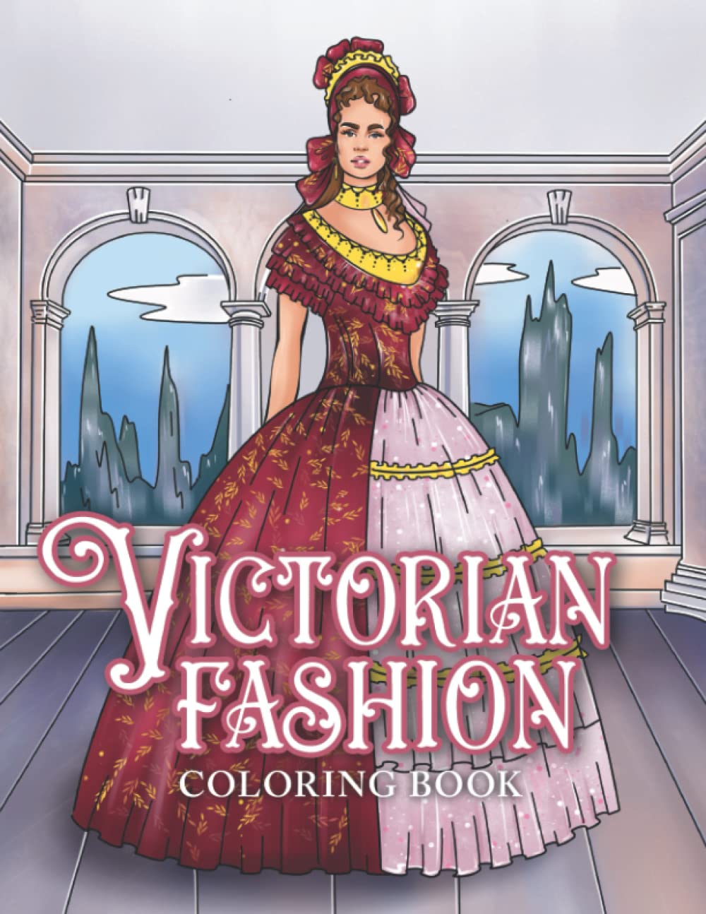Sponsored Ad – Victorian Fashion Coloring Book: Beautiful Women Portrait in Historical British Victorian Era Dresses Coloring Pages for Adults Relaxation