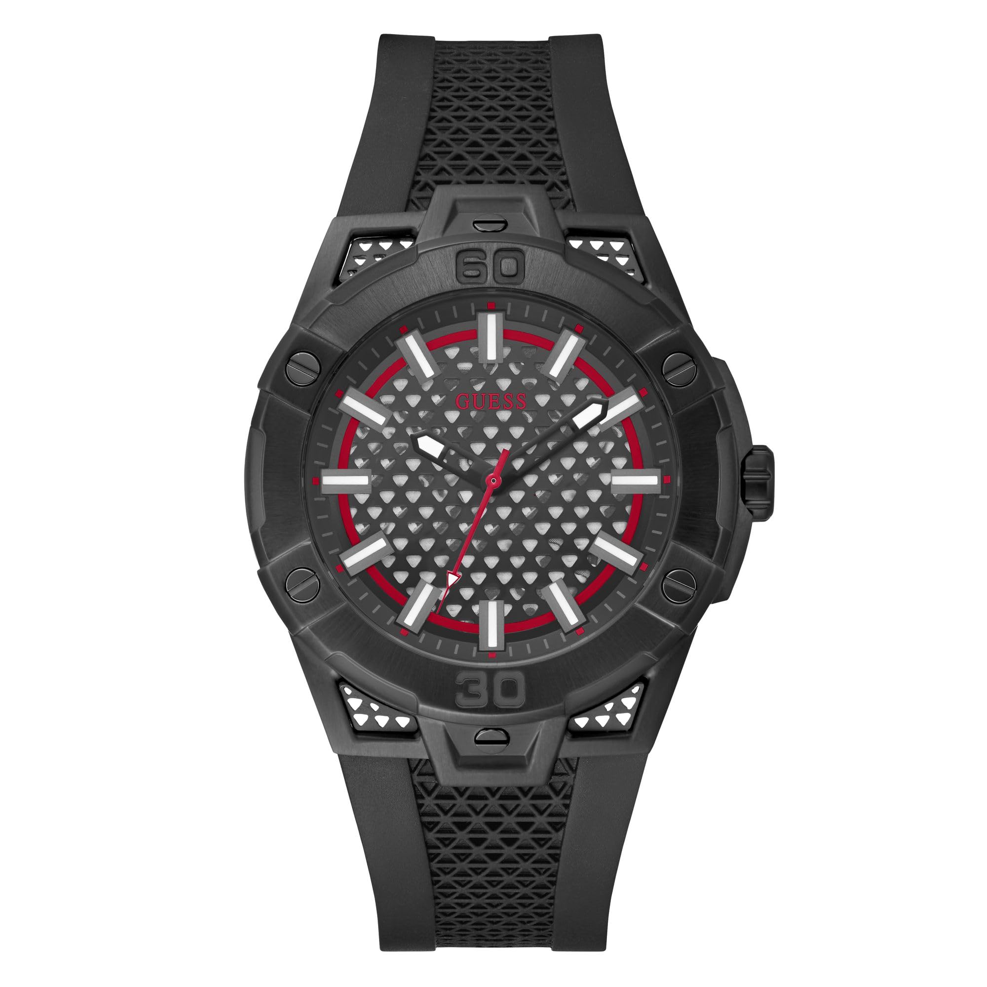 See full amazon price history chart for GUESS Silicone Analog Black Dial Mens Watch-Gw0712G1, Band Color-Black GUESS Silicone Analog Black Dial Mens Watch-Gw0712G1, Band Color-Black (B0CXWWFR6F) Amazon Price History, Amazon Price Tracker