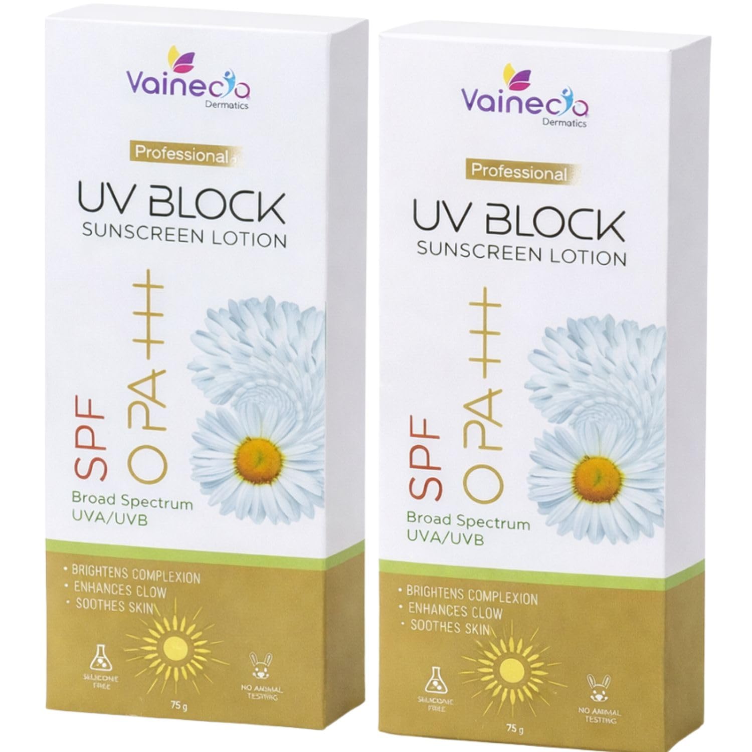 Advanced Sunscreen SPF 50 with Broad Spectrum Protection Against Harmful UV Rays (Pack Of 2)