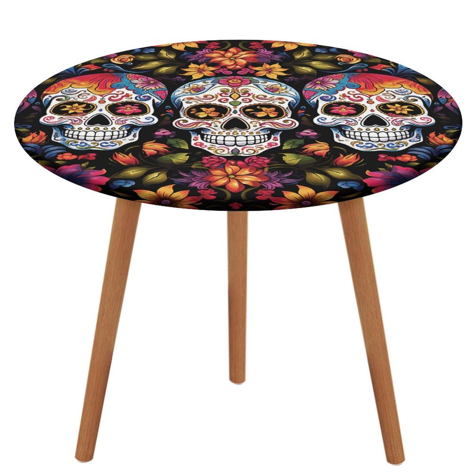 Nappe ronde ajustée pour pique-nique en plein air imperméable lavable