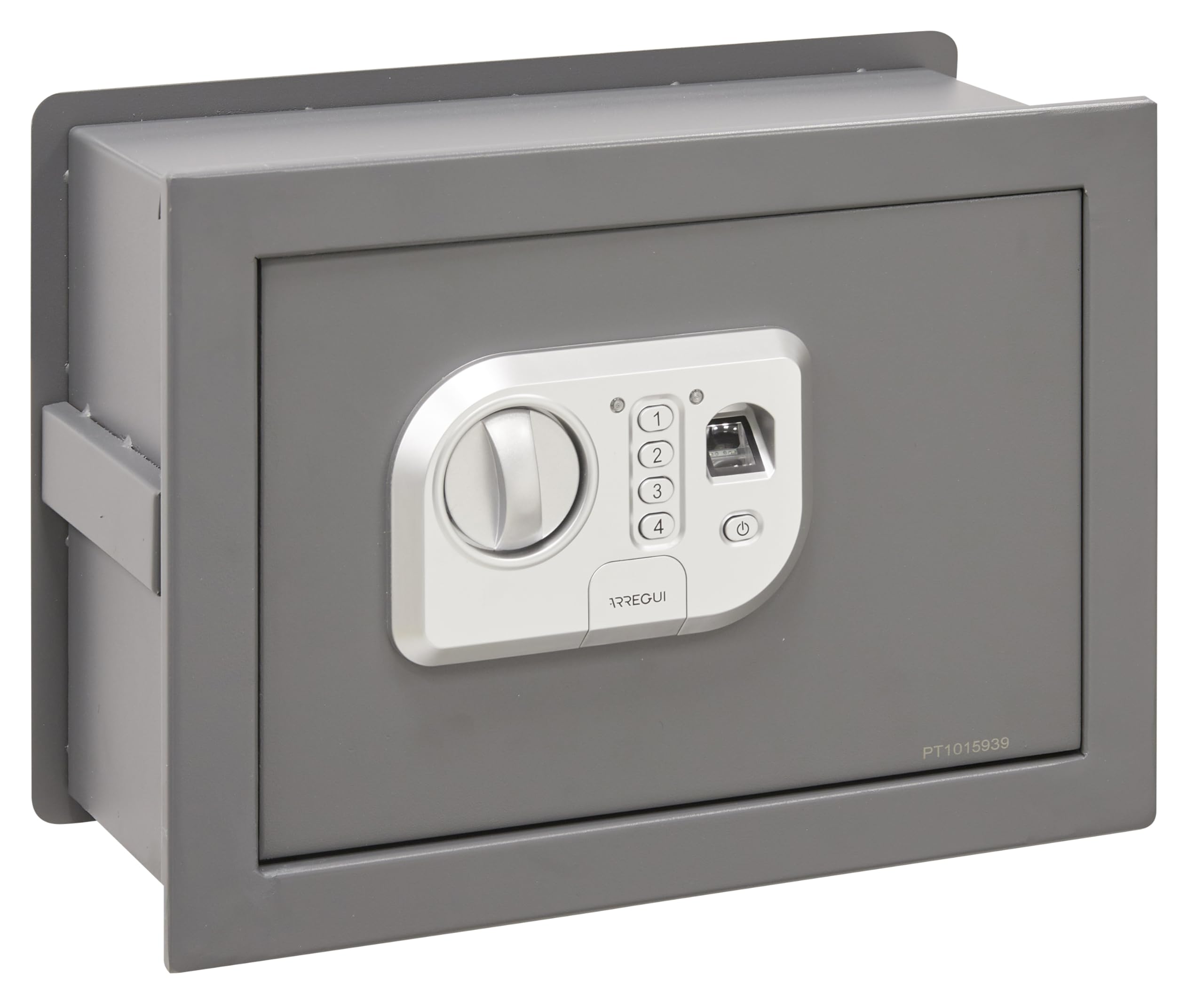 Cassaforte Da Incasso Arregui Magna Con Codice E Chiave - 26x36x15-25cm, Bianco - Foto 5