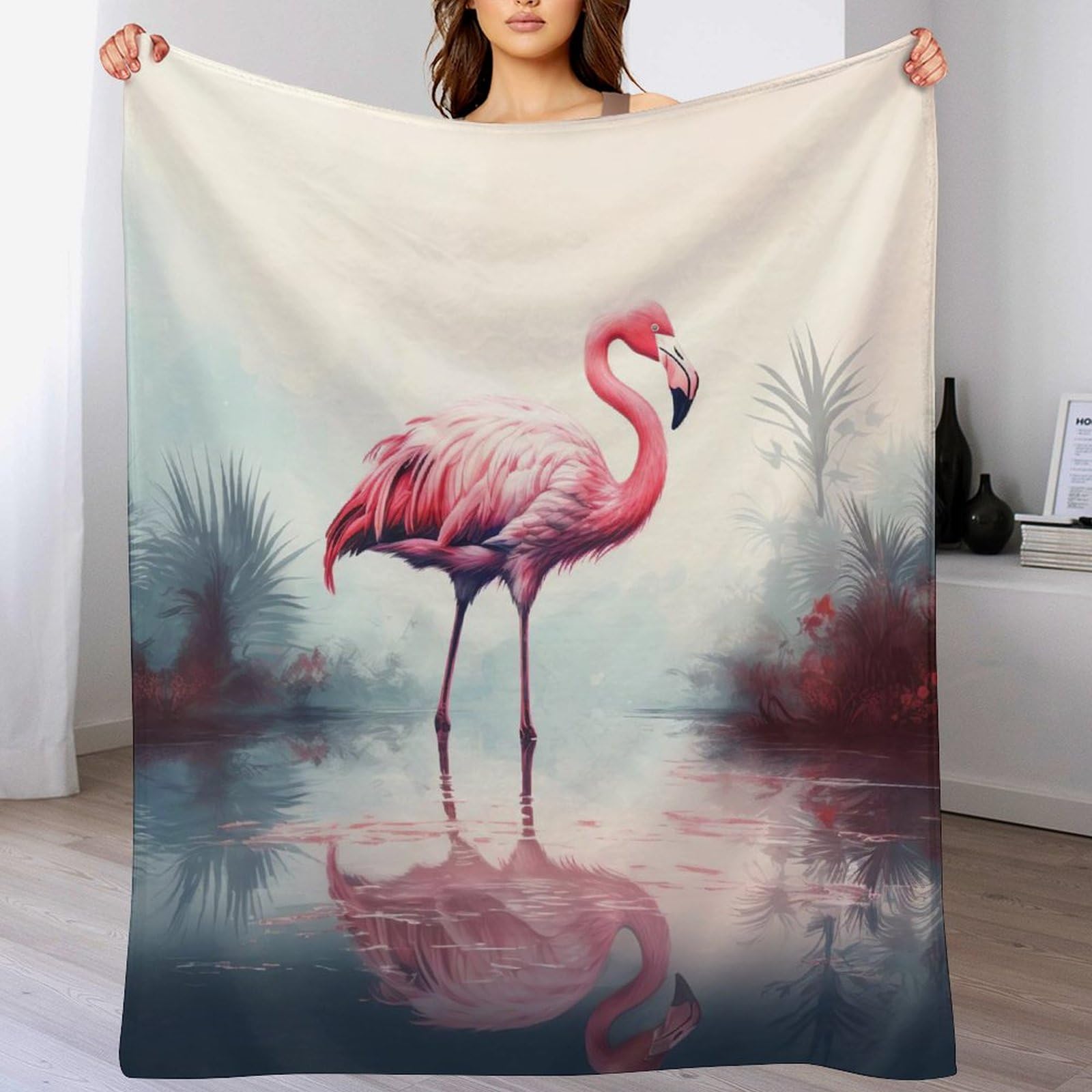 Couvertures en flamant rose : finis les frissons nocturnes grâce au plaid flanelle