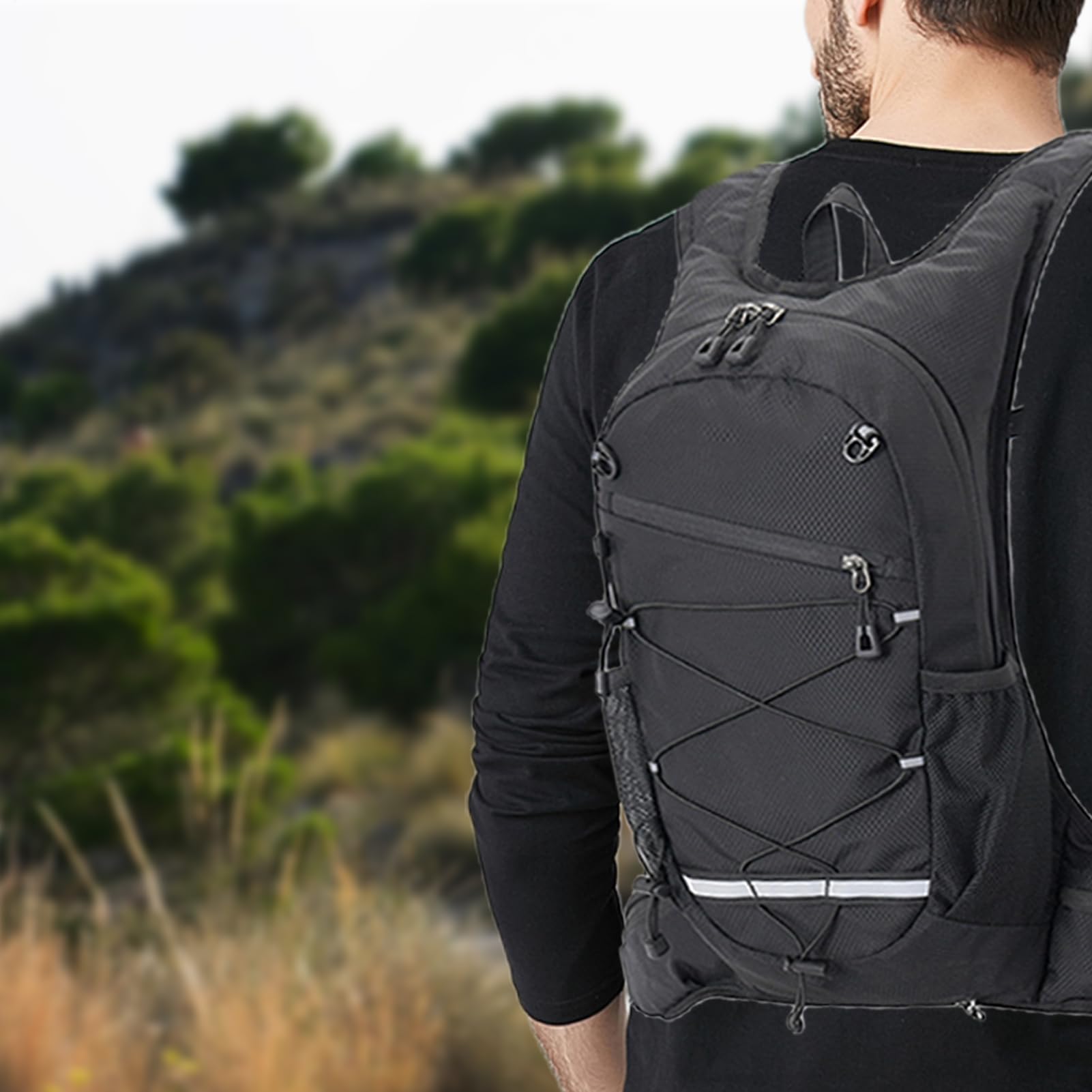 Plecak Trekkingowy Dla Kobiet 20 l Regulowany Wodoodporny Torba