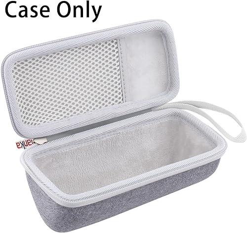 Miniatura 4 de Khanka Funda de viaje rígida de repuesto para altavoz Bluetooth inteligente portátil Sonos Roam (interior blanco)