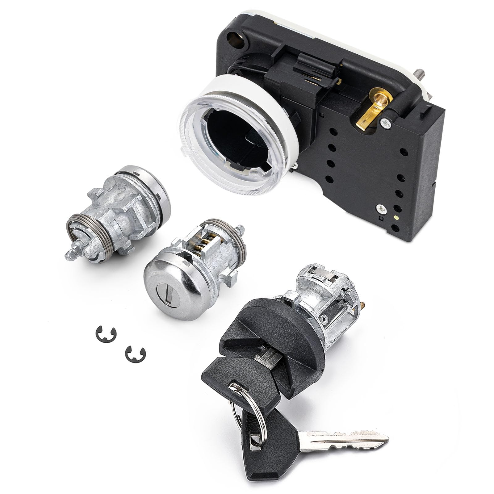 RHAOCZIYAUTO Ignition Switch Lock Cylinder Housing Assembly