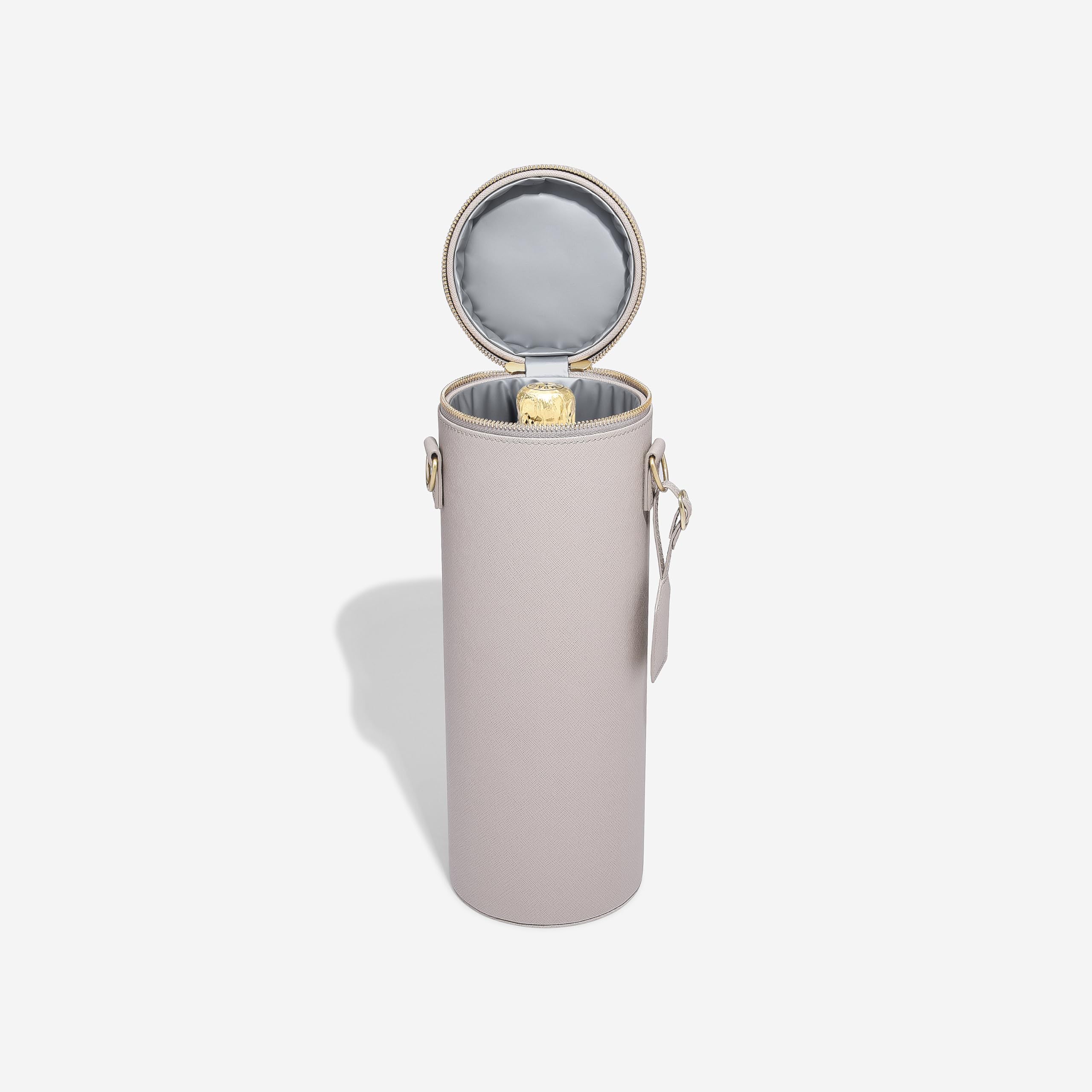 Stackers Taupe Champange Bottle Bag - Image 3