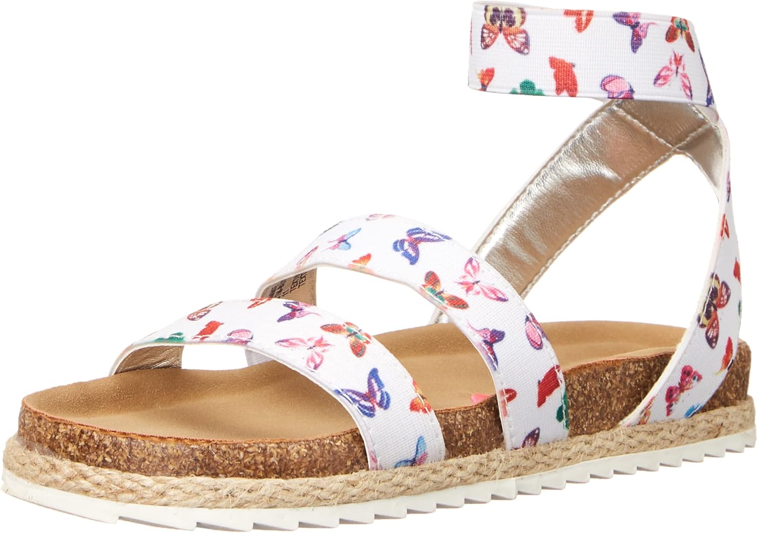 Steve Madden Girls Shoes Girls Kimmie Espadrille Wedge Sandal, Butterfly, 3 Little Kid
