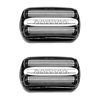 32B Replacement Shaver Head for Braun Series 3,Shaving Razor Head Suitable for Braun S3 3000s 3010s 3020s 3030s 3040s 3050cc 3070cc 3080s 3090cc 310s 320 330 340 350cc ect (2PCS) - Amazon product rated Grade A