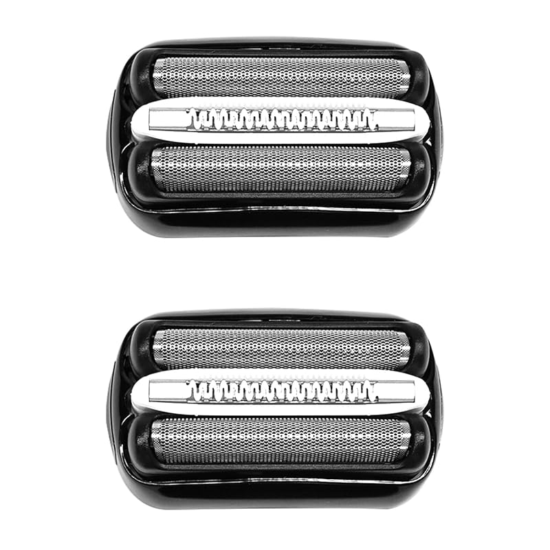 Cabeça de reposição Pinkind 32B para barbeadores Braun Series 3, pacote com 2