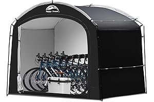 Eco-Friendly Bicycle Haven: Happy Travel Bike Storage Shed Tent