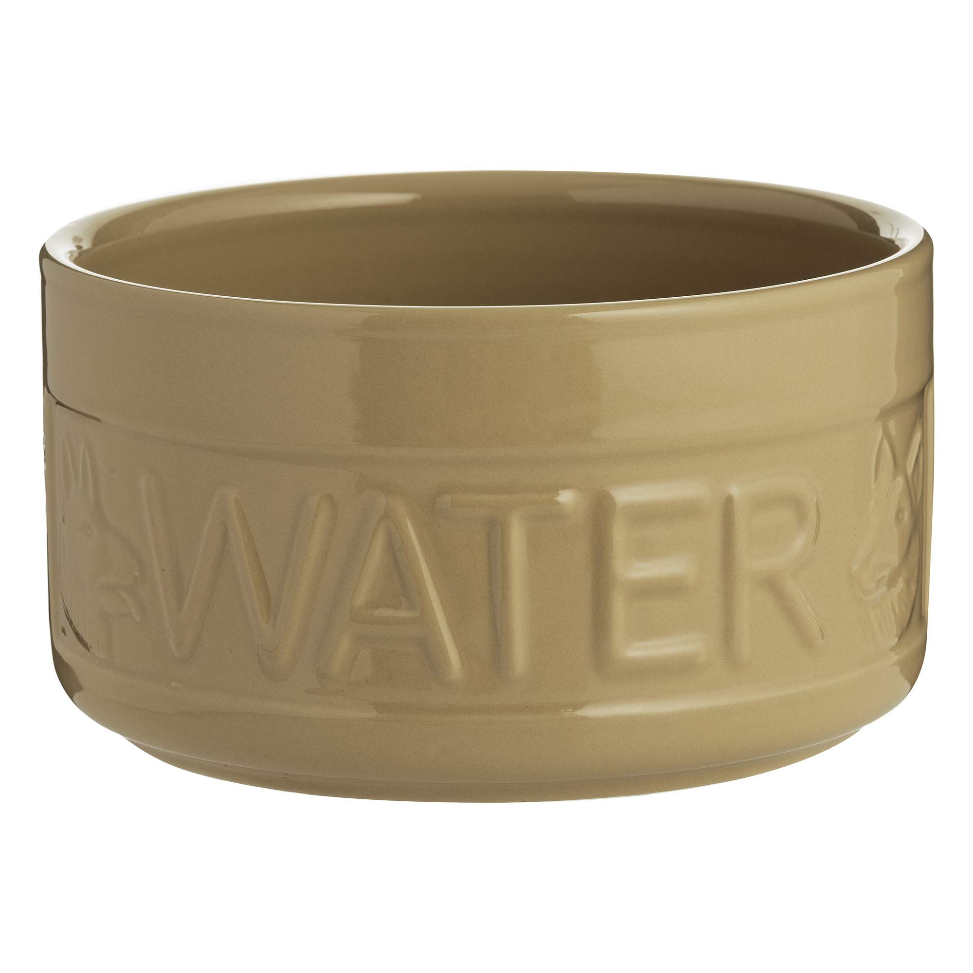 Mason Cash Cane Lettered Dog Water Bowl, 20 cm